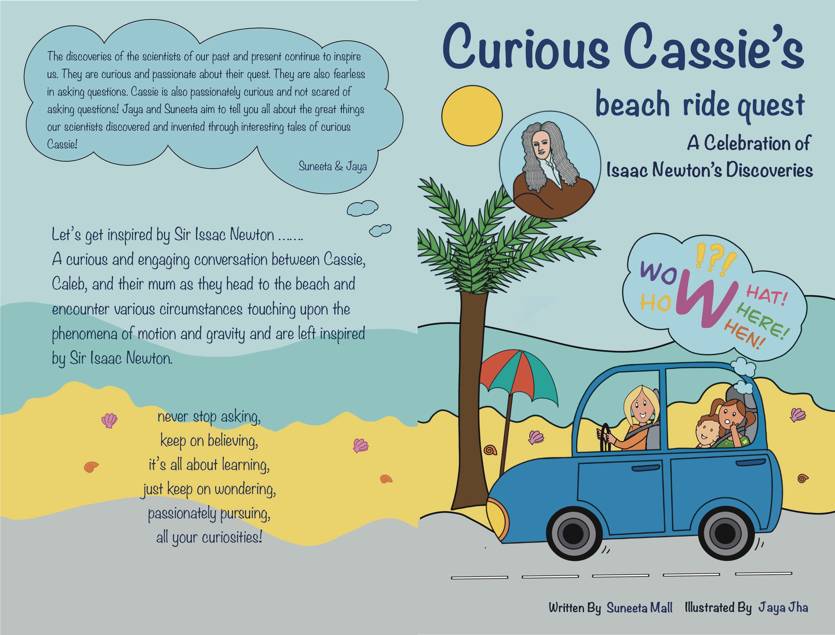 Curious Cassie's beach ride quest!